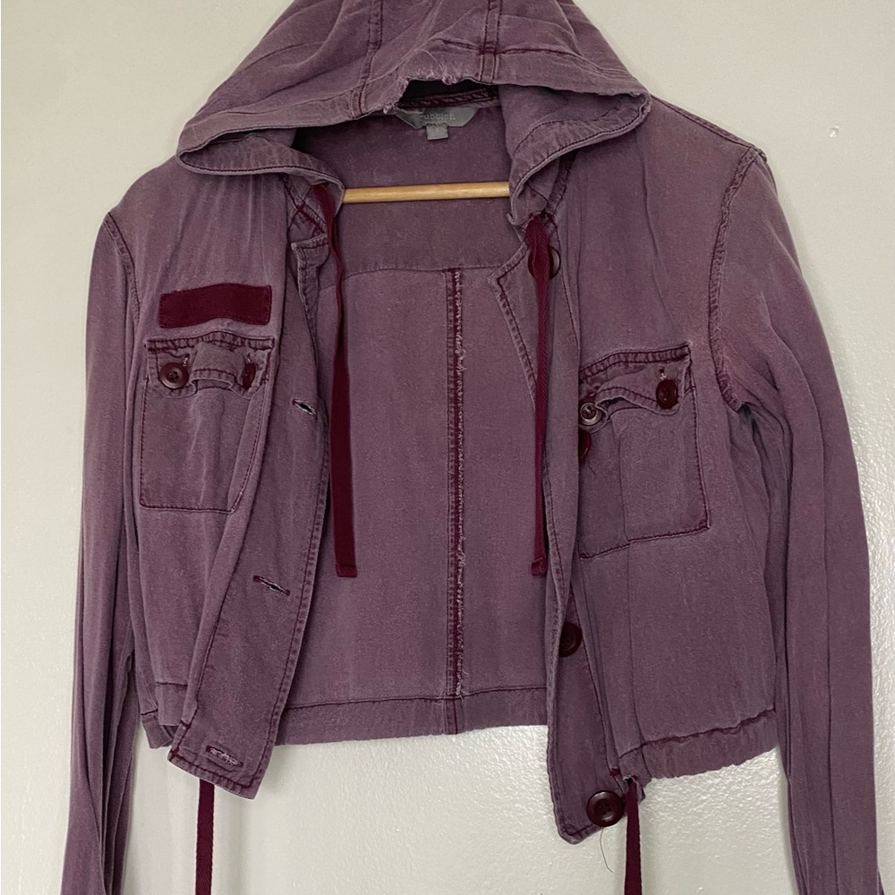 Rubbish maroon jacket size s
